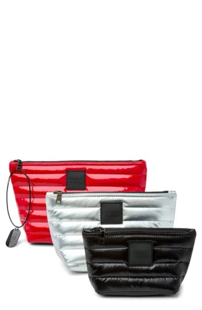 Think Royln Travel Trio Organizational Pouches In Multi