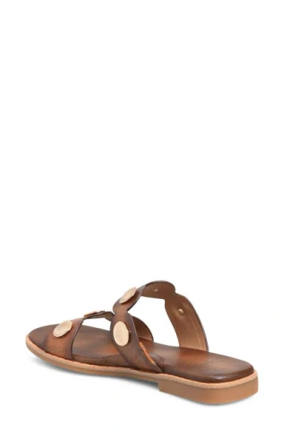 Söfft Ezra Slide Sandal In Brown