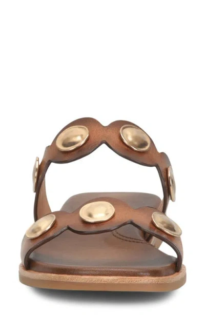 Söfft Ezra Slide Sandal In Brown