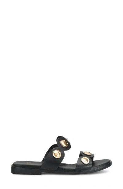 Söfft Ezra Slide Sandal In Black