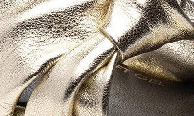 275 Central Miles Ankle Strap Platform Sandal In Gold