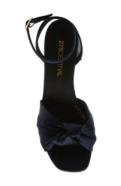 275 Central Malik Ankle Strap Platform Sandal In Blue
