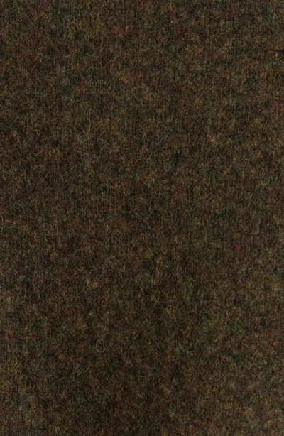 Alexander Mcqueen Mcqueen Embroidered Skull Wool Crewneck Sweater In Green