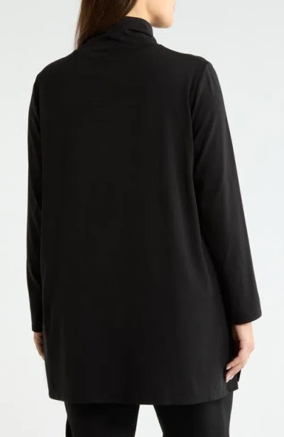 Eileen Fisher Turtleneck Tunic In Black