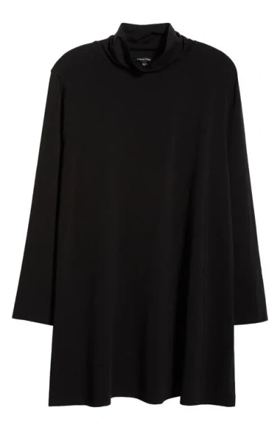 Eileen Fisher Turtleneck Tunic In Black