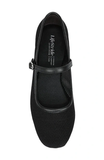 Lifestride Beloved Mary Jane Flat In Black