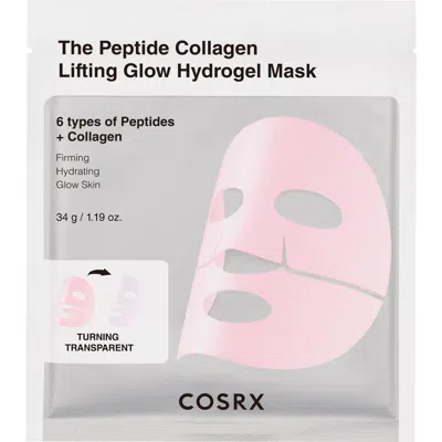 Cosrx The Peptide Collagen Lifting Glow Hydrogel Mask In Transparent