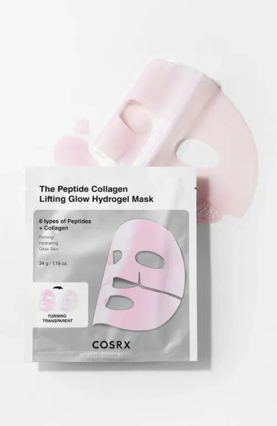Cosrx The Peptide Collagen Lifting Glow Hydrogel Mask In Transparent