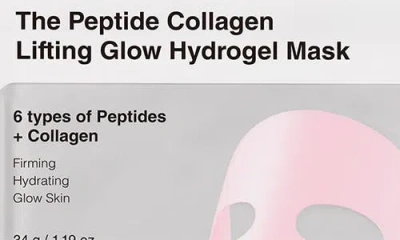 Cosrx The Peptide Collagen Lifting Glow Hydrogel Mask In Transparent