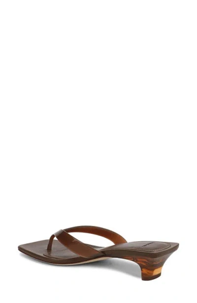 Vince San Juan Jelly Sandal In Brown