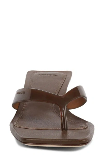 Vince San Juan Jelly Sandal In Brown
