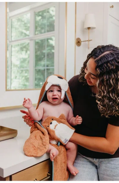Copper Pearl Wally Wash Mitt In Brown
