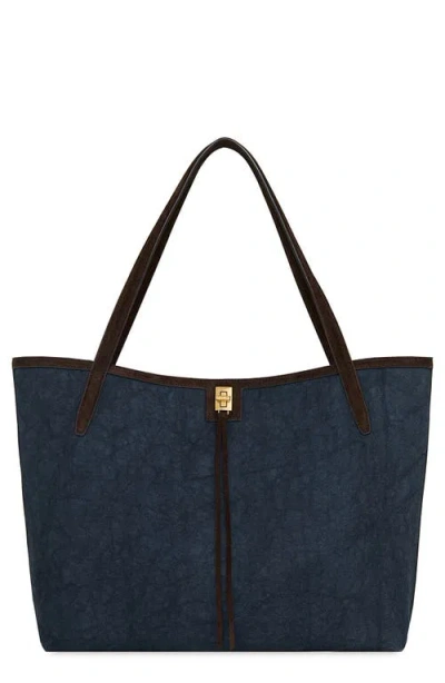Rebecca Minkoff Darren Denim Tote Bag In Multi