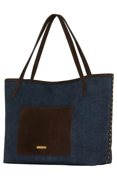 Rebecca Minkoff Darren Denim Tote Bag In Multi