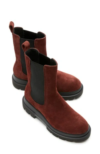 La Canadienne Blaise Suede Chelsea Boot In Brown