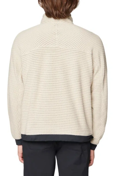 Mountain Hardwear Summit Grid Big Grid Half Zip Pullover In Neutral