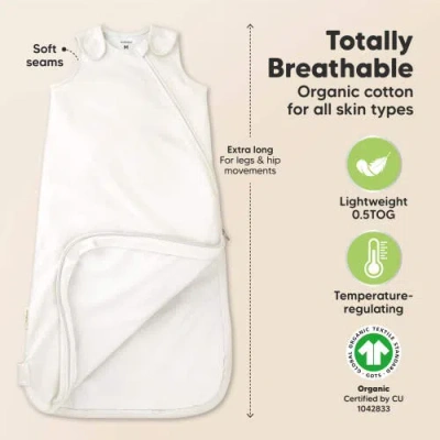 Keababies 2-pack Soothe Sleep Sacks In White