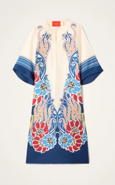 La Doublej The Kaftan Placée In Brown