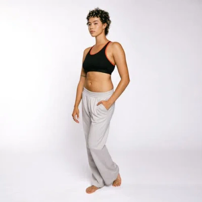 Tomboyx French Terry Flare Pant In White