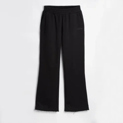 Tomboyx French Terry Flare Pant In Black