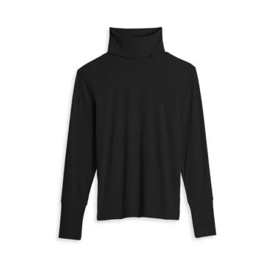 Tomboyx Rib Long Sleeve Turtleneck In Black