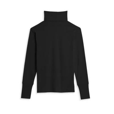 Tomboyx Rib Long Sleeve Turtleneck In Black
