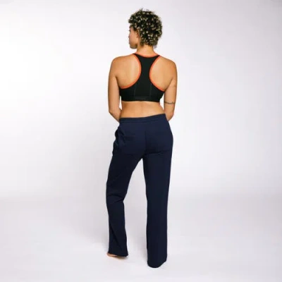 Tomboyx French Terry Flare Pant In Blue