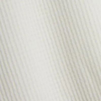 Tomboyx Modal Cloud Waffle Long Sleeve Cargo Crew In White