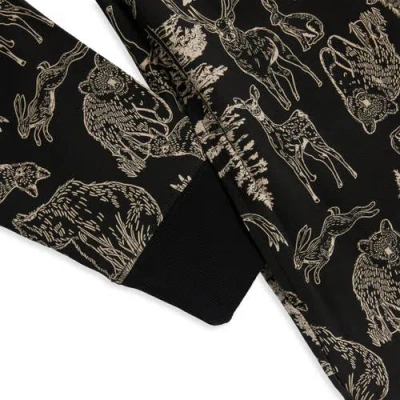 Tomboyx Long Sleeve One-piece Pajama Jumpsuit In Black