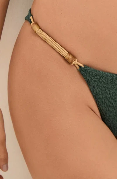 Vix Paula Hermanny Firenze April Crinkle Bikini Bottoms In Multi