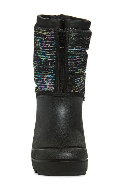 Bogs Snow Shell Waterproof Camo Boot In Black