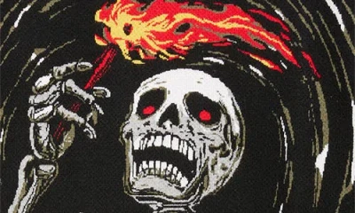 Veryrare Flame Sweatshirt In Black