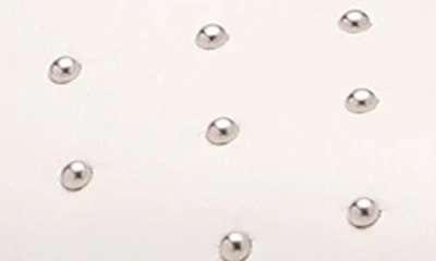 Stuart Weitzman Sostud Mary Jane Ballet Flat In White