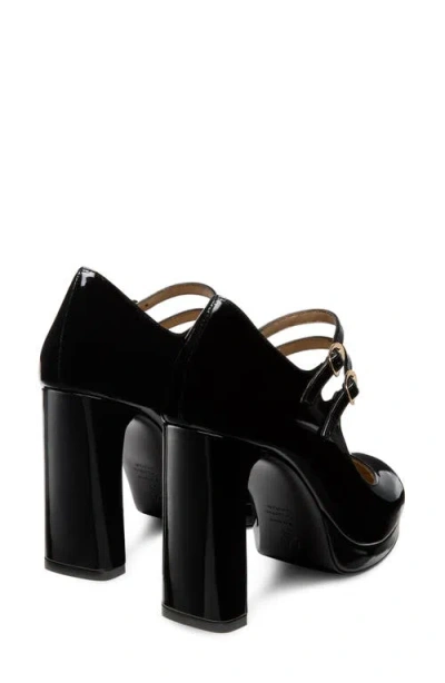 Stuart Weitzman Babette Platform Mary Jane Pump In Black