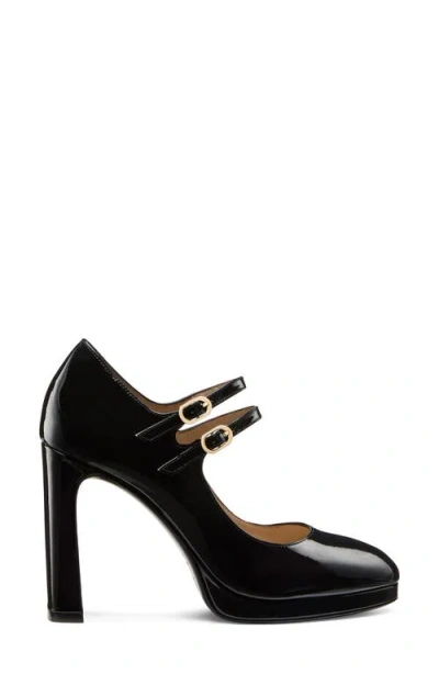 Stuart Weitzman Babette Platform Mary Jane Pump In Black