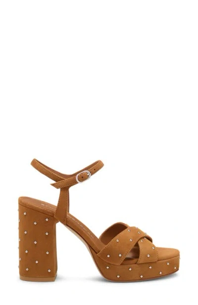 Stuart Weitzman Dayna Sostud Platform Sandal In Animal Print
