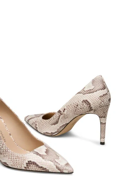 Stuart Weitzman Stuart Power 85 Pump In Multi