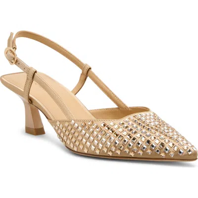 Stuart Weitzman Vinne Radiant Slingback 50 Pump In Multi