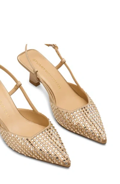 Stuart Weitzman Vinne Radiant Slingback 50 Pump In Multi