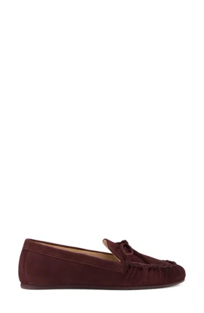 Stuart Weitzman Britt Bow Loafer In Brown
