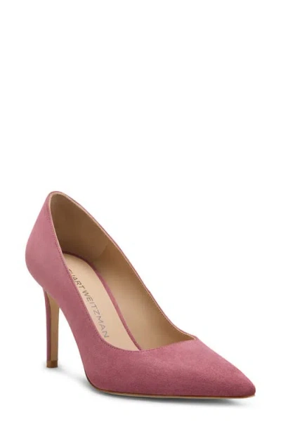 Stuart Weitzman Stuart Power 85 Pump In Pink