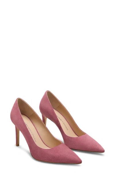 Stuart Weitzman Stuart Power 85 Pump In Pink