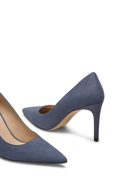 Stuart Weitzman Stuart Power 85 Pump In Blue