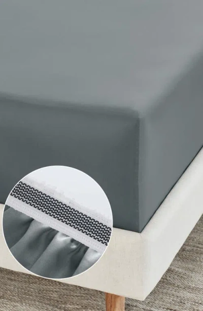 California Design Den Signature Comfort 100% Egyptian Cotton Soft Sateen Sheet Set In Gray