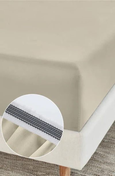 California Design Den Signature Comfort 100% Egyptian Cotton Soft Sateen Sheet Set In Neutral