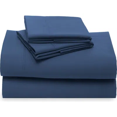 California Design Den Hotel Luxe 800 Thread Count 100% Cotton Sateen Sheet Set In Blue
