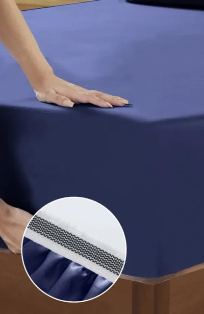 California Design Den Grand Indulgence 1000 Thread Count 100% Cotton Sateen Sheet Set In Blue