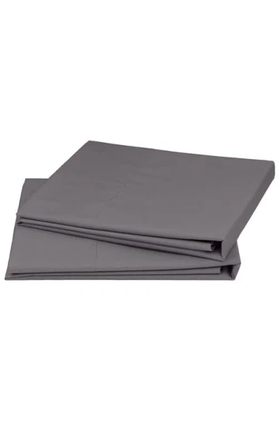 California Design Den Set Of 2 Pillowcases In Gray