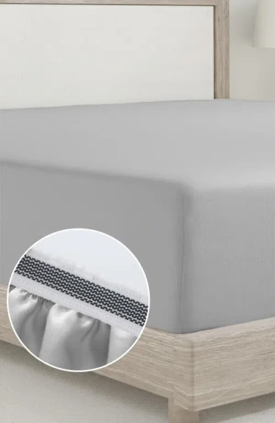 California Design Den Signature Comfort 100% Egyptian Cotton Cool Percale Sheet Set In Gray