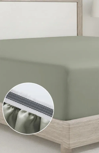 California Design Den Signature Comfort 100% Egyptian Cotton Cool Percale Sheet Set In Green